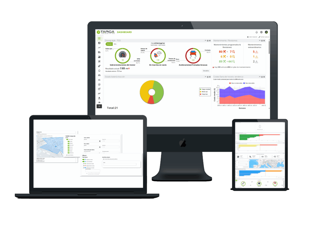 Targa Telematics Cile|Fleet Start & Advanced